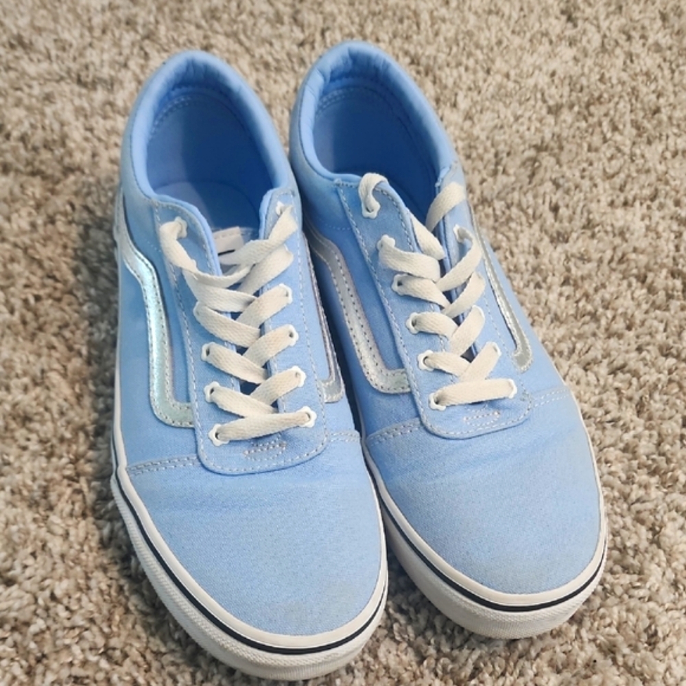 Vans Kid's Sky Blue Sneakers